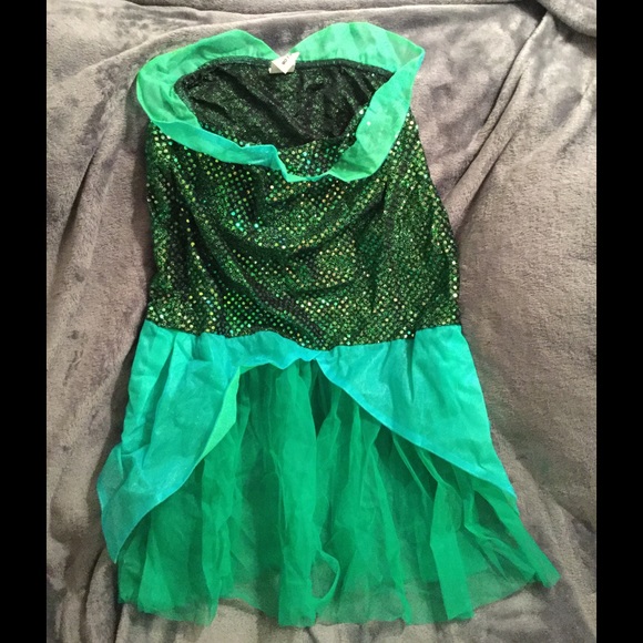 Ariel fishtail costume for Halloween