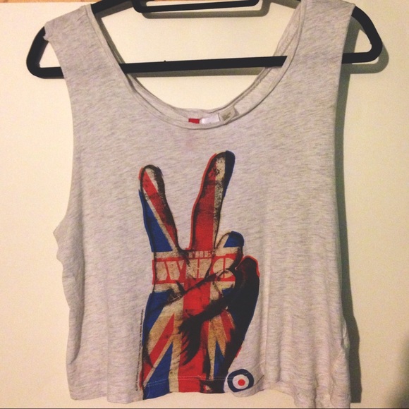 'The Who' Crop Top
