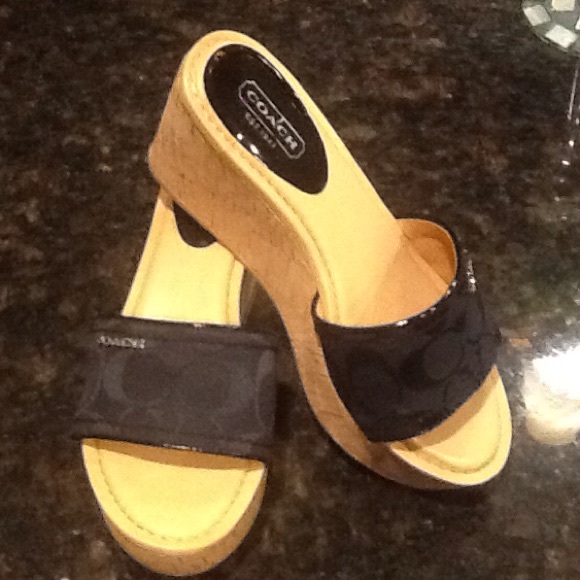 Coach Wedge Sandals