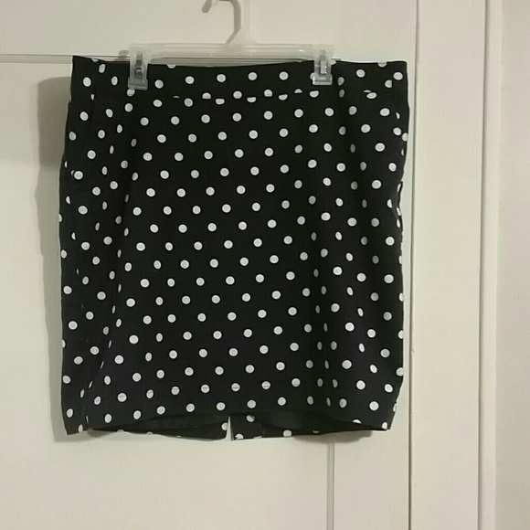 Polka dot skirt