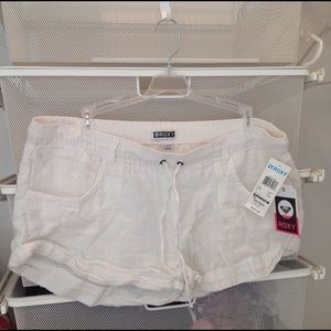 Roxy Linen Shorts.  Brand new with tags.