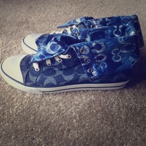 Never been worn Coach sneakers