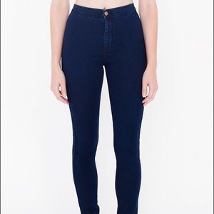 American Apparel Easy Jean Dark Wash Indigo