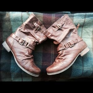 Nearly New Fall Boots-Carlos Santana