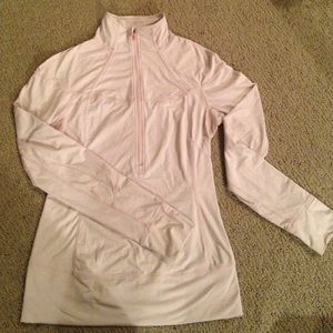 Light pink lulu 1/2 zip