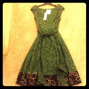 Lafayette 148 Hand Embroidered Dress