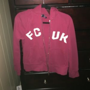 Red French Connection zip up!
