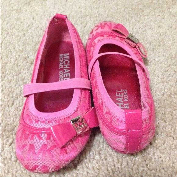 Girls' size Michael Kors ballet flats REDUCED