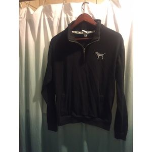 vs half zip up sweater