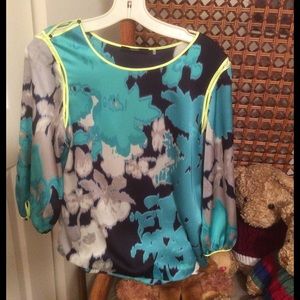 Tahari Silky Blouse