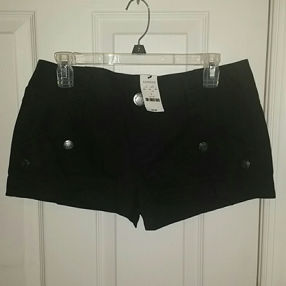 Black Express shorts size 8 new with tags
