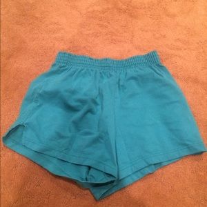 Soffe shorts in turquoise