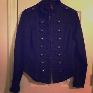 Black Marching Band Jacket
