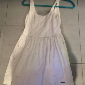 White flower dress from Abercrombie & Fitch
