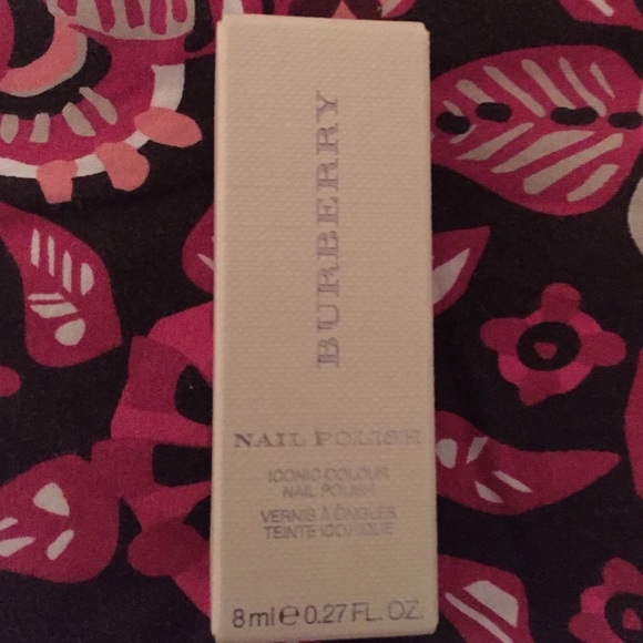 Burberry Other - NEW pink Burberry nail polish!
