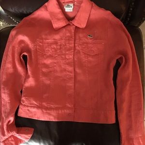 LACOSTE!!!! Linen jacket