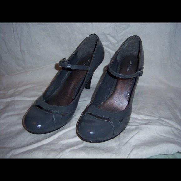 Grey Patent Xhilaration Heels