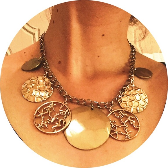 Golden Statement Necklace