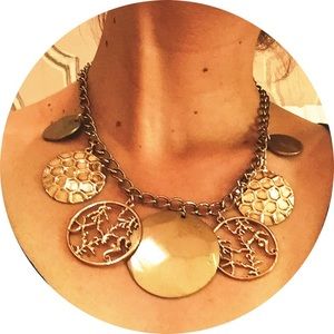 Golden Statement Necklace