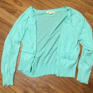 Mint green cardigan! MAKE AN OFFER! 👍👍