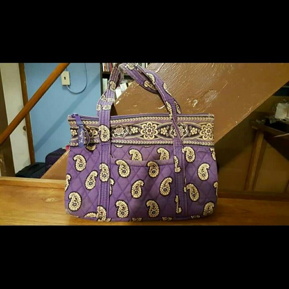 Vera Bradley purple purse