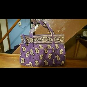 Vera Bradley purple purse