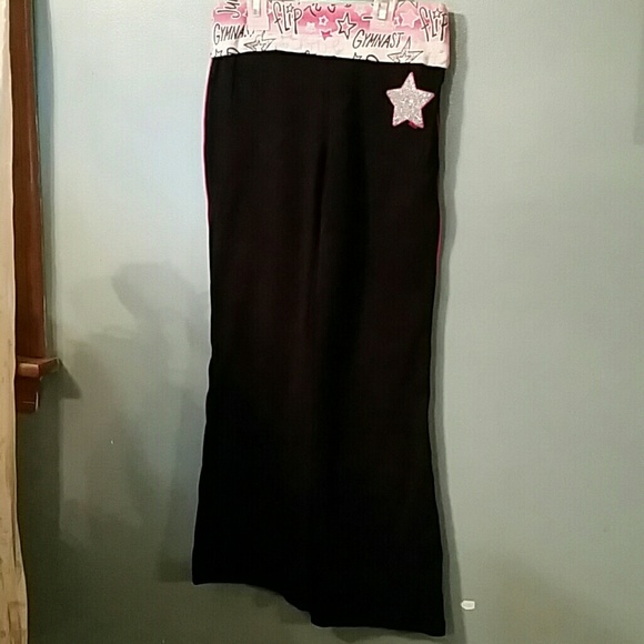 Justice boot-cut yoga pants