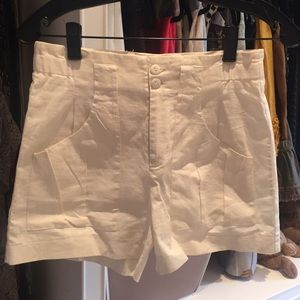White shorts