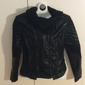 SOLD! Stylish Faux Leather Jacket