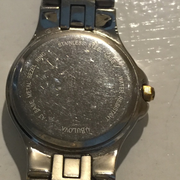 Bulova Diamond Encrusted  Two Tone Watch main image 2