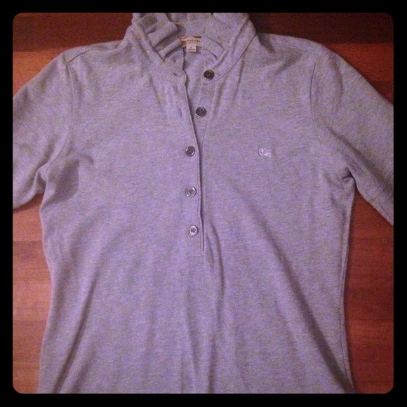 Burberry short sleeve shirt. Size large