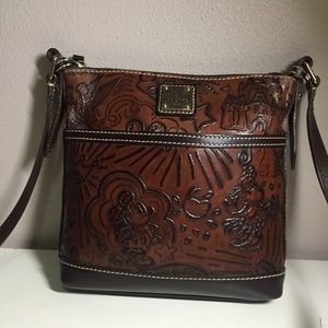Dooney & Bourke Disney brown leather sketch