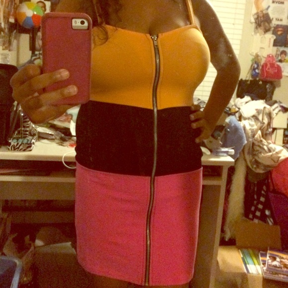 HM Zipper Party Dress