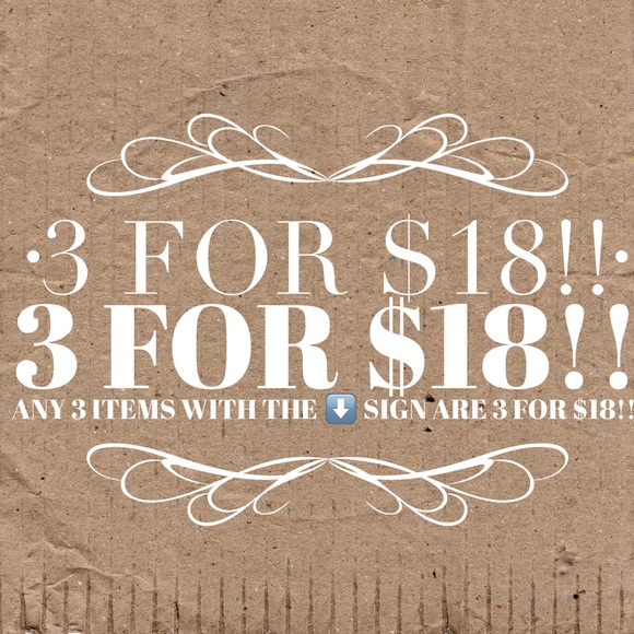 INCREDIBLE SALE!!! Clearing out closet! ⬇️⬇️