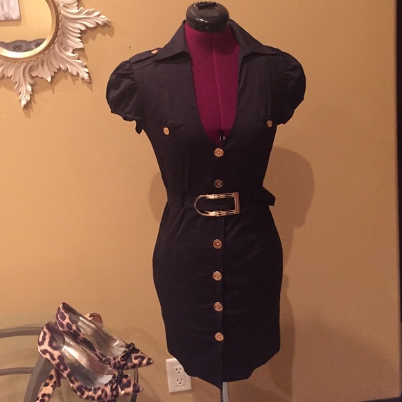 Marciano Black Dress