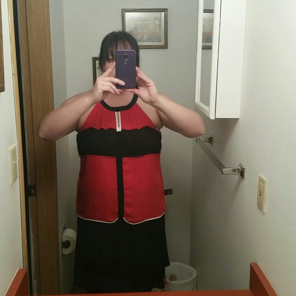 Red, Black & White Cami - Picture 4 of 4