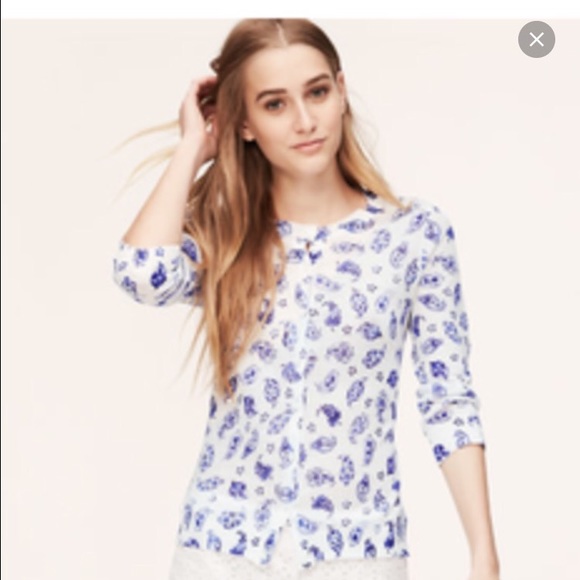 NWOT Loft Cardigan. Size XS (fits like a small)