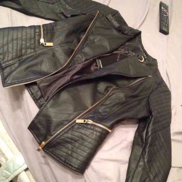Small leather jacket