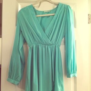 Honey Punch wrap dress