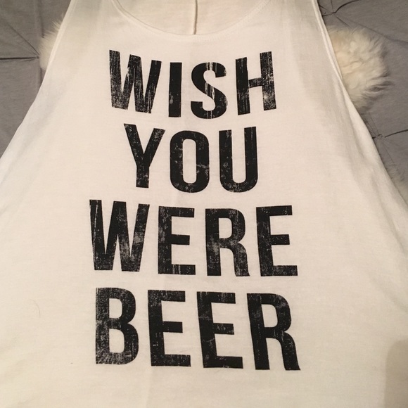 Wish You Were Beer Graphic Tank