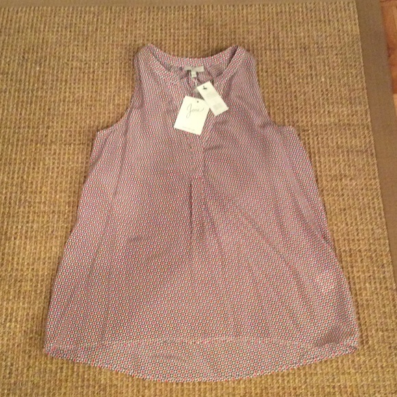 Joie Red/Blue/White Top