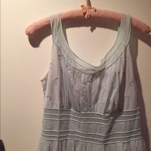 Blue vintage nightgown