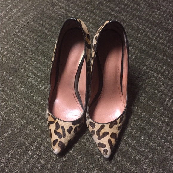 Vince Camuto leopard heels
