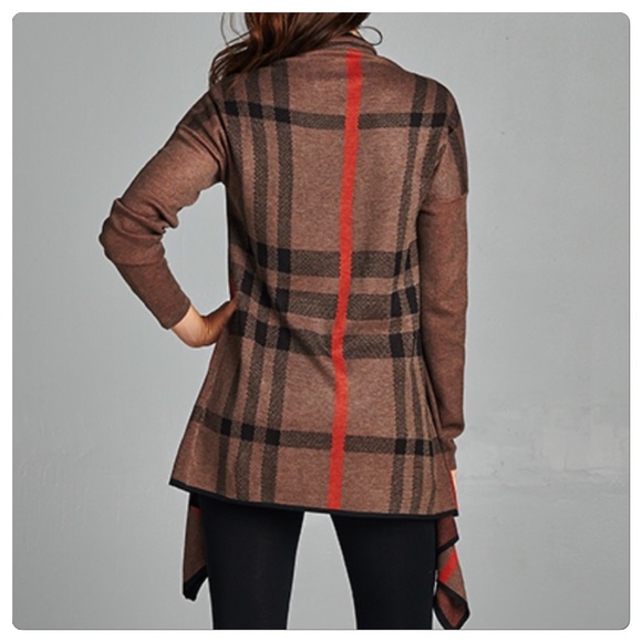 ️SOLD OUT Print Gray Cardigan - Picture 3 of 4