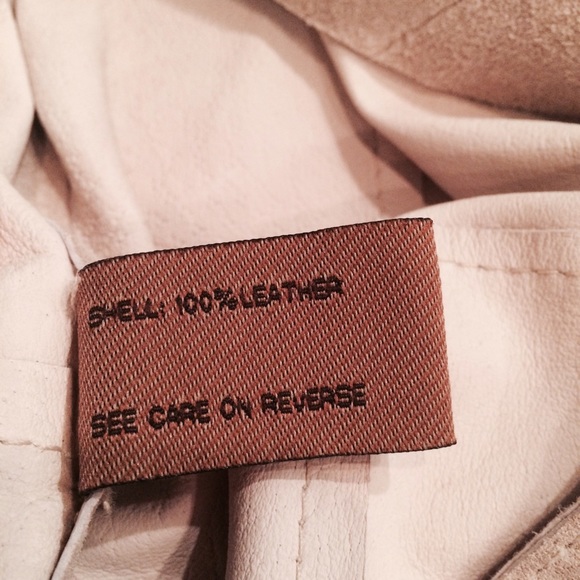 Trench coat/Jacket 100% leather. Bought at Macy's. - Picture 3 of 4