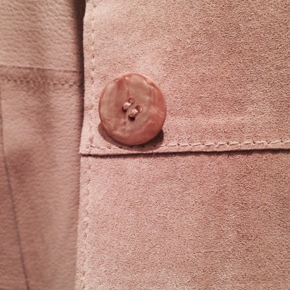 Trench coat/Jacket 100% leather. Bought at Macy's. - Picture 4 of 4