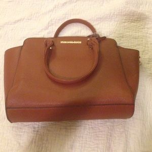 Fake Michael lots brown bag
