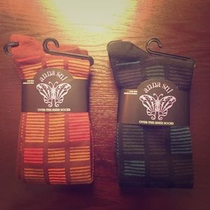 Anna Sui Over The Knee Socks