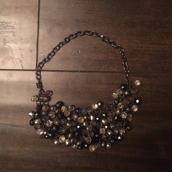 Black and grey Necklace