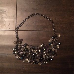 Black and grey Necklace